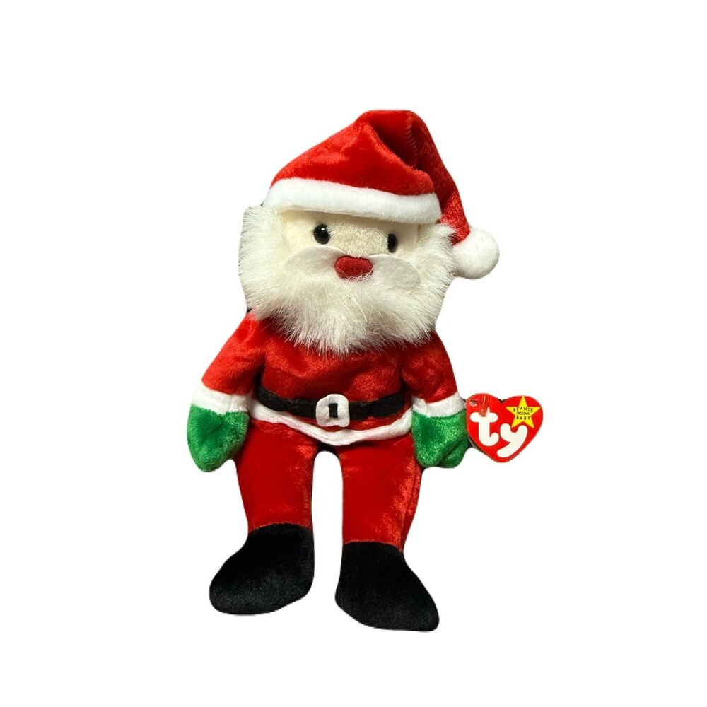 Ty Beanie Baby Santa 1998 Plush Toy
